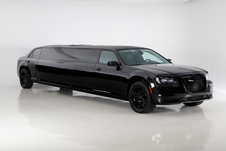 The Chrysler Limousine 2023 (black) 140" 4 Door